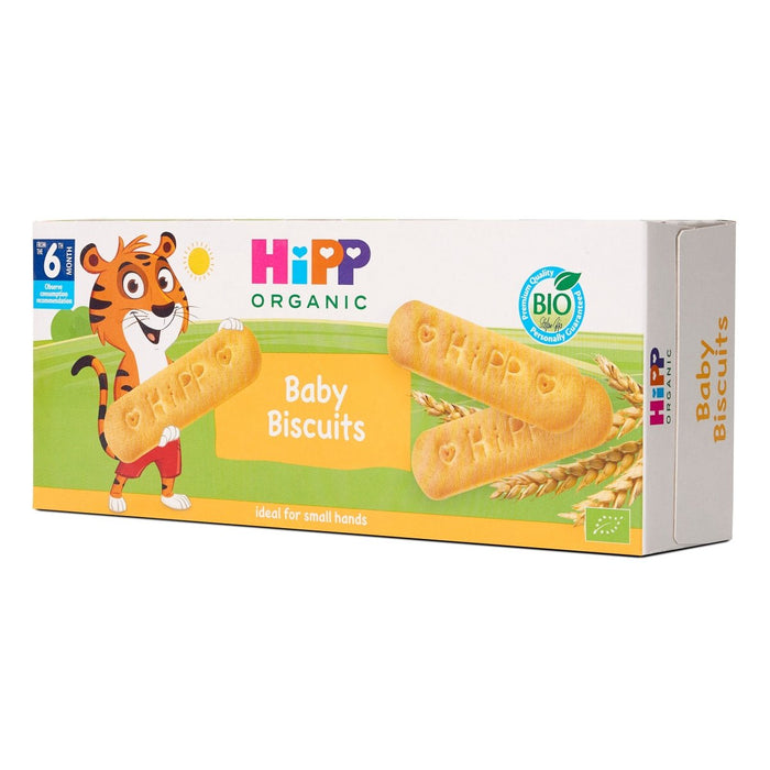 HiPP Organic Wheat and Milk Baby Biscuit from 6 Months (180g) - Formuland