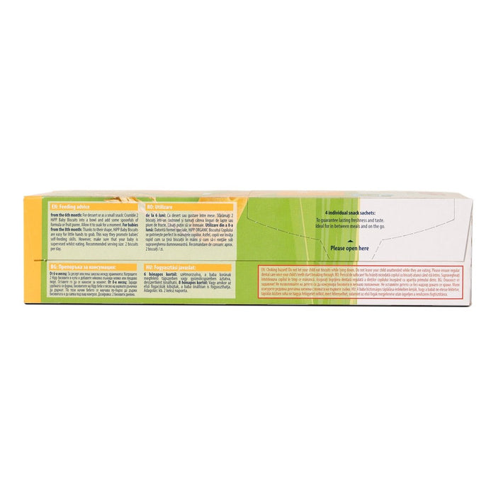 HiPP Organic Wheat and Milk Baby Biscuit from 6 Months (180g) - Formuland
