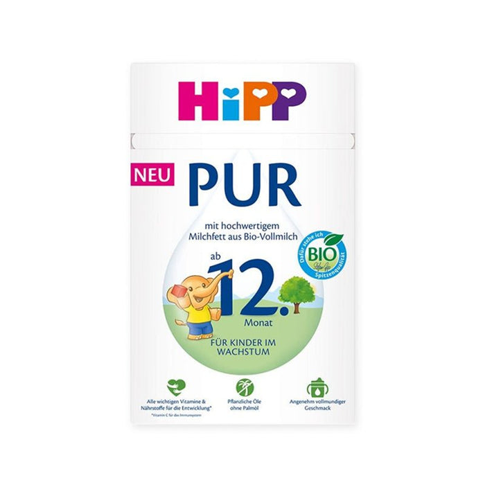 HiPP PUR Kindermilch Organic Toddler Milk 12+ Months – 500g - Formuland
