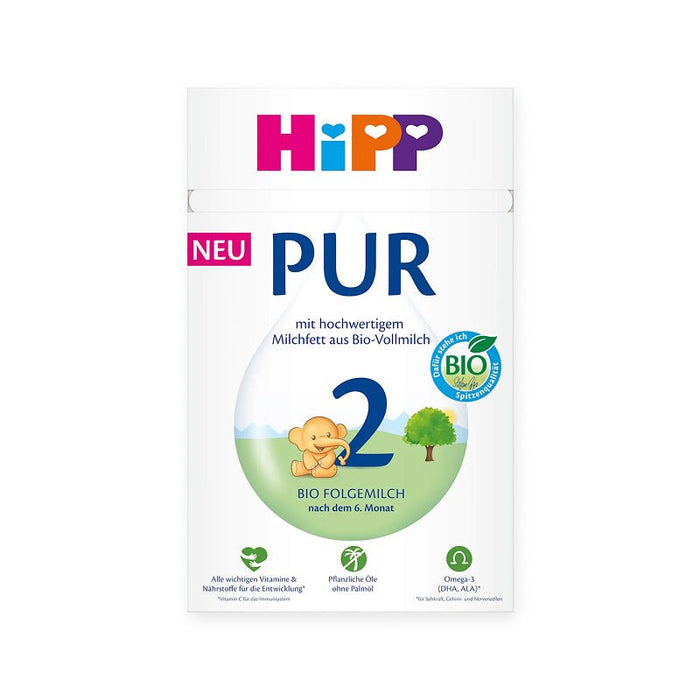 HiPP PUR Stage 2 Organic Follow - On Formula 6+ Months – 500g - Formuland