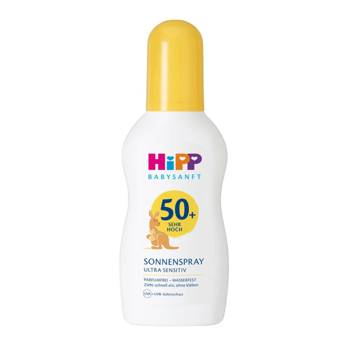 HiPP Sun Protection Lotion Spray SPF50+ | Ultra Sensitive | Safe for Newborns | 150ml - Formuland