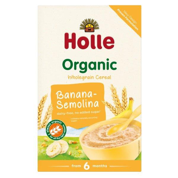 Holle Organic Fruit Porridge Banana - Semolina from 6 months 250g - Formuland