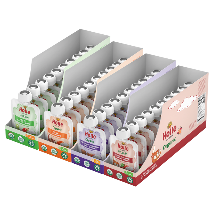 Holle Yogurt Pouches Variety Bundle