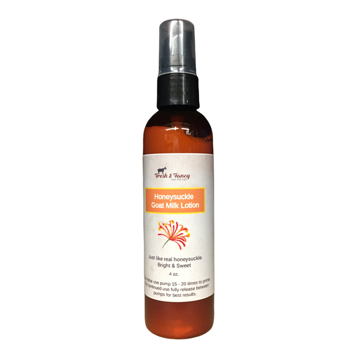 Honeysuckle- Goat Milk Lotion