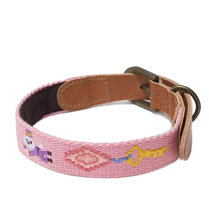 Howlpot Collar - Budapest/Pink