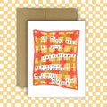 I WILL TREASURE YOU FOREVER QUILT Greeting Card