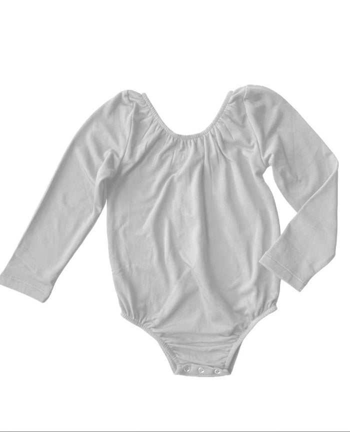 Maddie Girl - White Body Suit