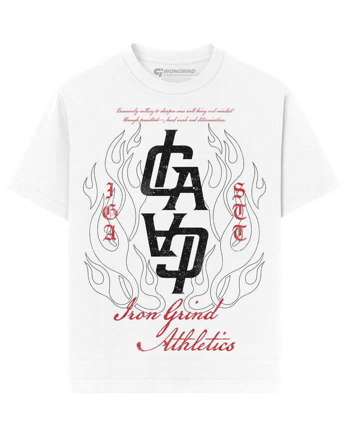 'IronFlames' Heavyweight T-Shirt