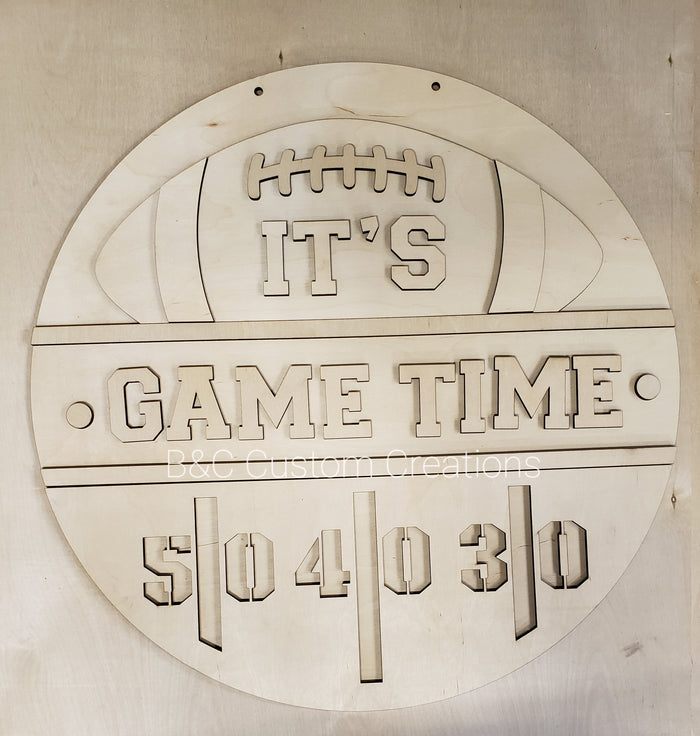 It's Game Time