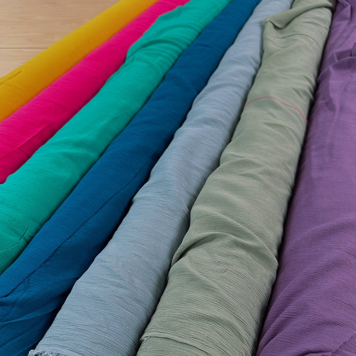 Jade - Crinkle Yoryu Viscose