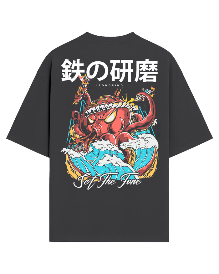 Japanese 'Octopus' Box T-Shirt