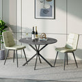 Joolihome Dining Chairs with Black Metal Legs Set of 2/4/6