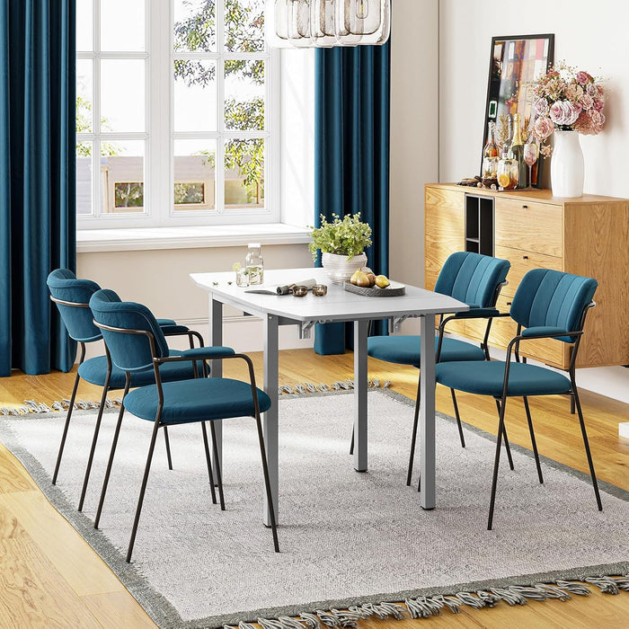 Joolihome Drop Leaf Rectangle Extendable Dining Table