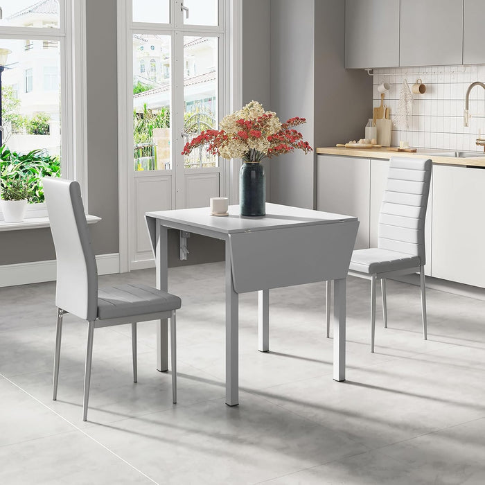 Joolihome Drop Leaf Rectangle Extendable Dining Table