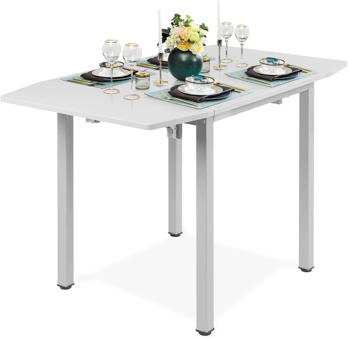 Joolihome Drop Leaf Rectangle Extendable Dining Table