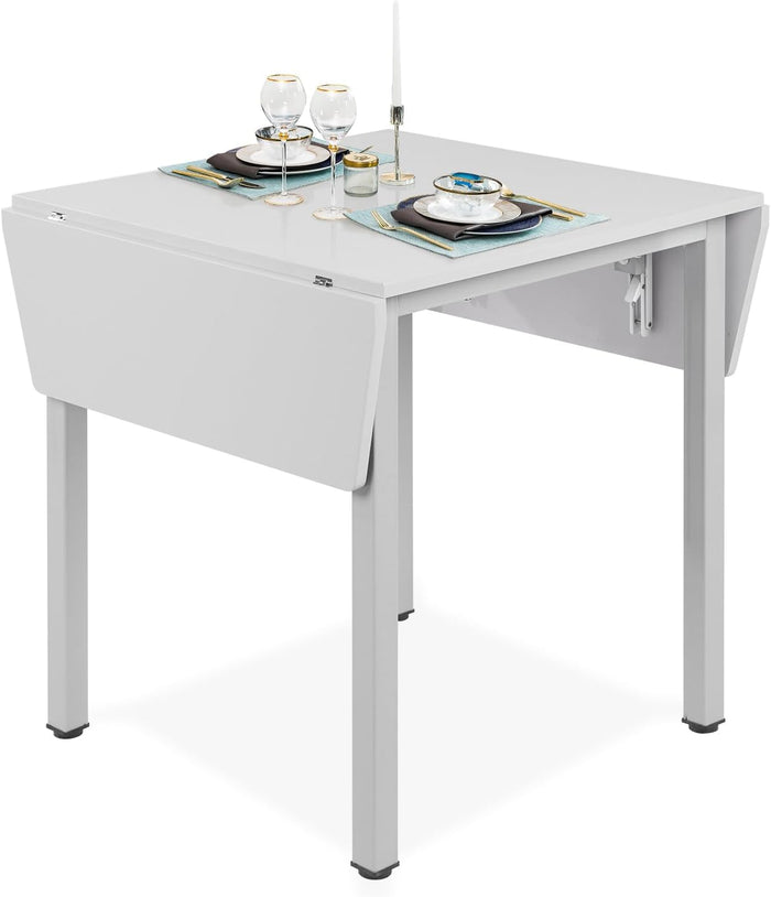 Joolihome Drop Leaf Rectangle Extendable Dining Table
