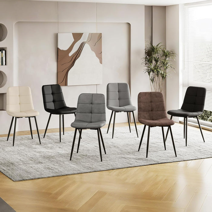 Joolihome Extendable Dining Table and 4 or 6 Chairs Set