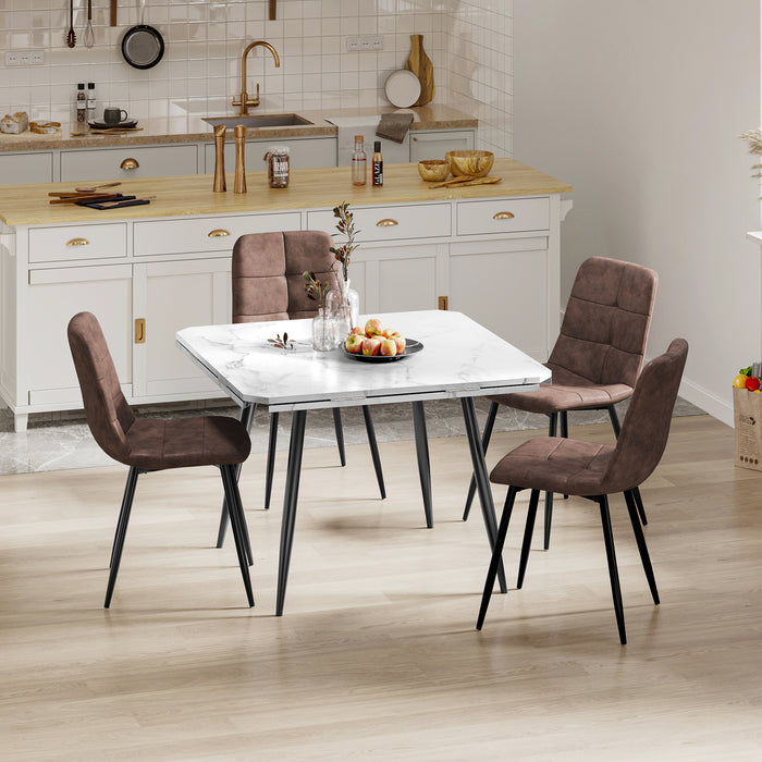 Joolihome Extendable Folding Dining Table and Chairs Set