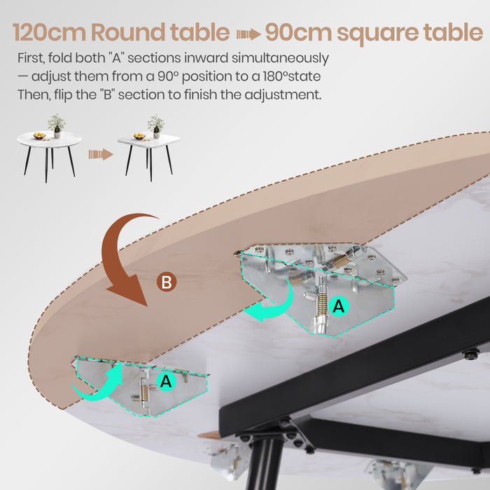 Joolihome Extendable Folding Dining Table