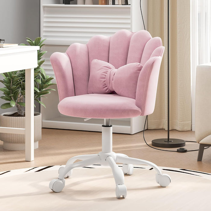 Pink Velvet with Cushion