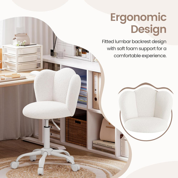 Joolihome Height Adjustable Swivel Vanity Chair