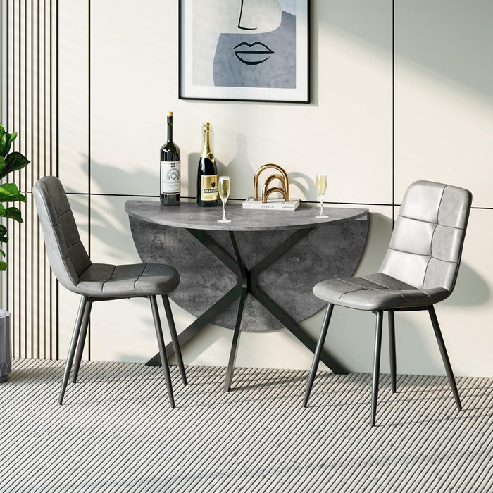 Joolihome Round Folding Dining Table