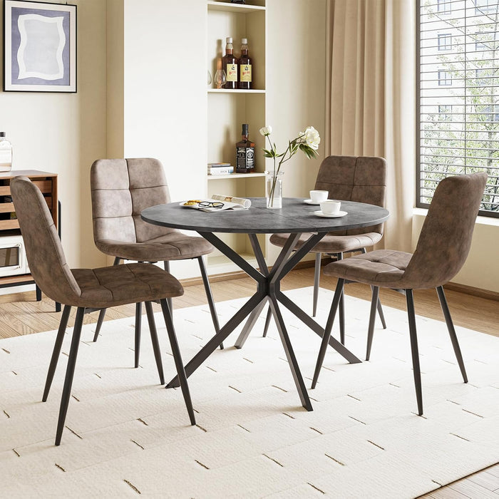 Joolihome Round Folding Dining Table