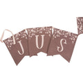 Just Married - Pennant Banner
