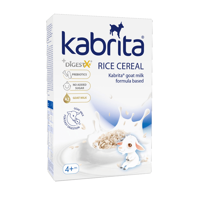 Kabrita Rice Baby Cereal with Goat Milk from 4 months (180g) - Formuland