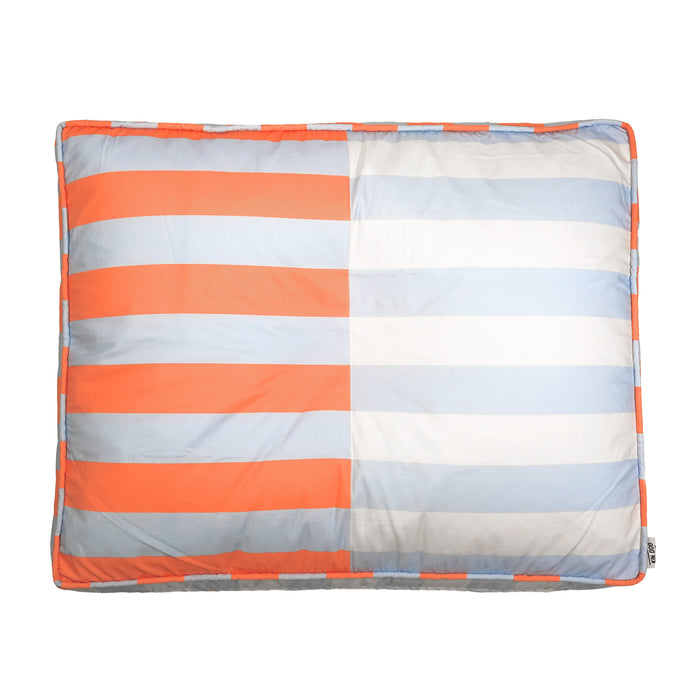 KIN Bed Rectangle - Beached Blue Orange