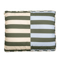 KIN Bed Rectangle - Beached Olive Blue