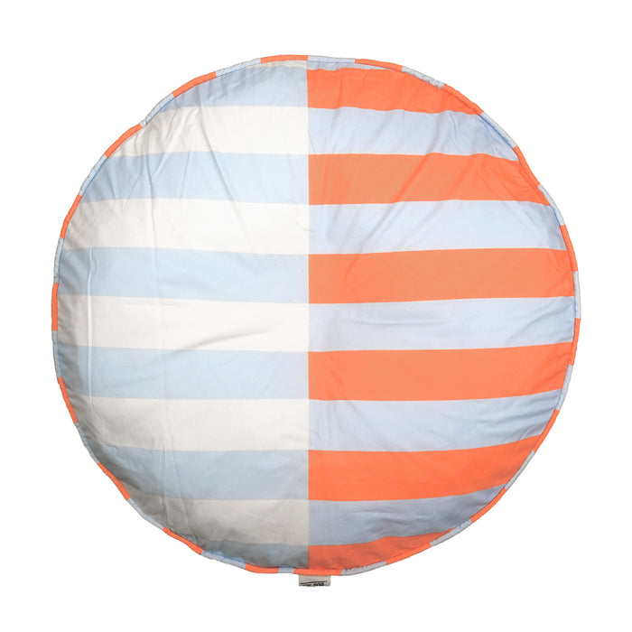 KIN Bed Round - Beached Blue Orange