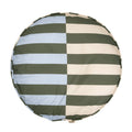 KIN Bed Round - Beached Olive Blue