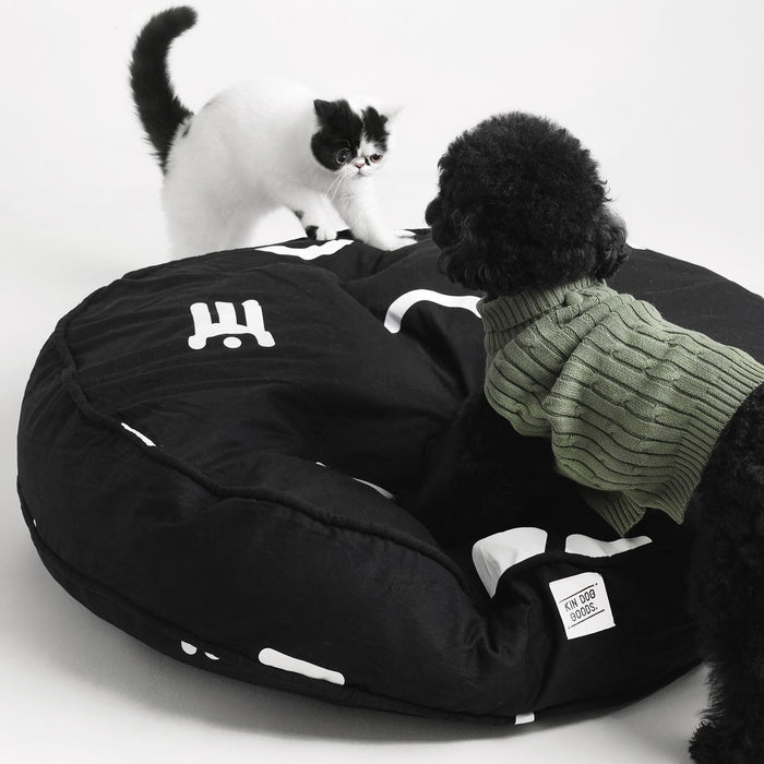 KIN Bed Round - Black Primal