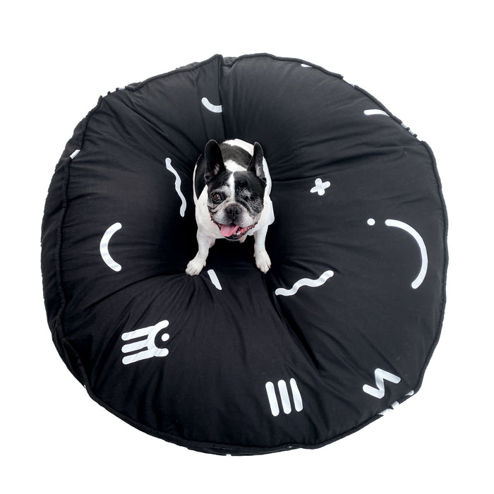 KIN Bed Round - Black Primal