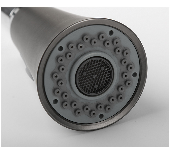 Kitchen Sink Mixer - Round Series Gun Metal