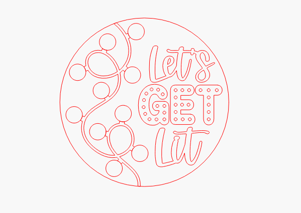 Let's Get Lit Lights