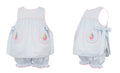 Light Blue Knit Sailboat Set