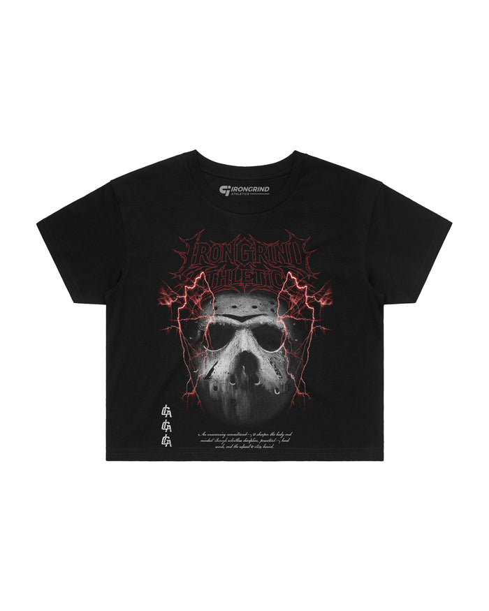 [Limited Edition] 'Halloween: Jason' Wo's Crop Top