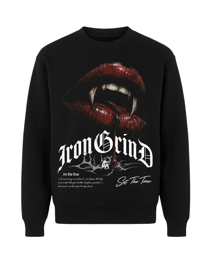 [Limited Edition] 'Halloween: Vampire Fangs' Premium Crew Neck