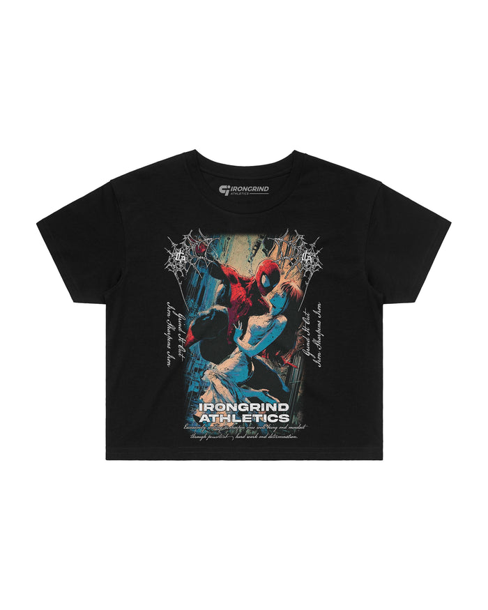 [Limited Edition] 'Mrvl: Spiderman & Mary Jane' Wo's Crop Top