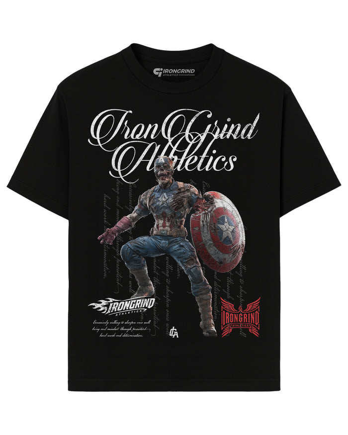 [Limited Edition] 'MRVL Zombies: Captain America' Heavyweight T-Shirt