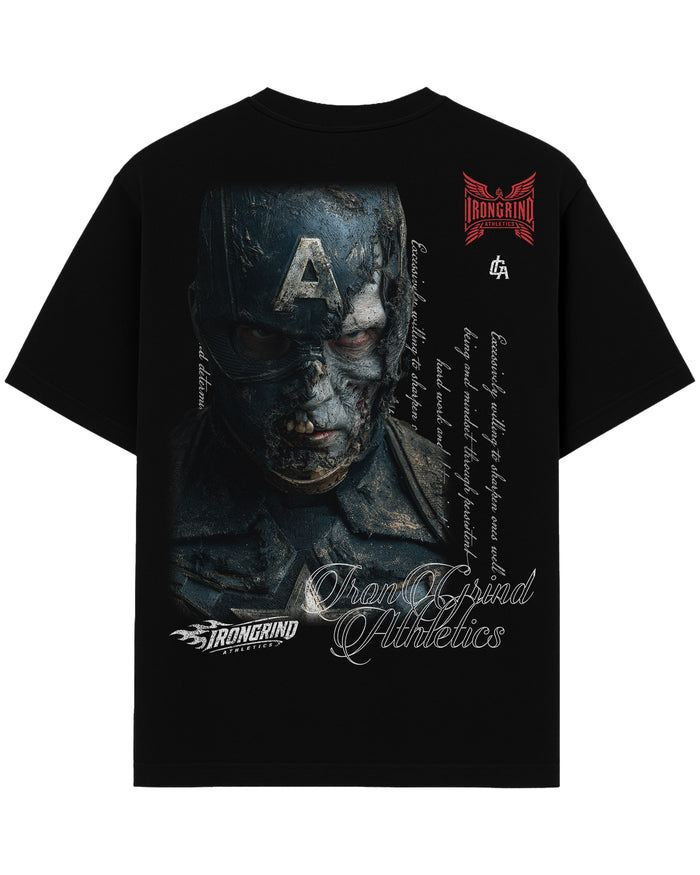 [Limited Edition] 'MRVL Zombies: Captain America' Heavyweight T-Shirt