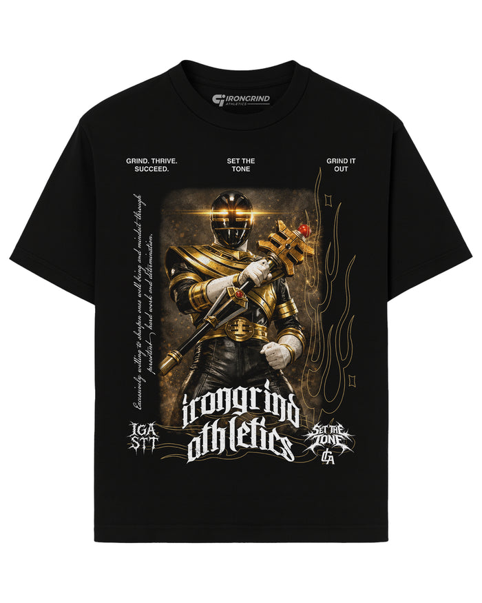 [Limited Edition] 'Pwr Rangers: Gold Ranger' Heavyweight T-Shirt