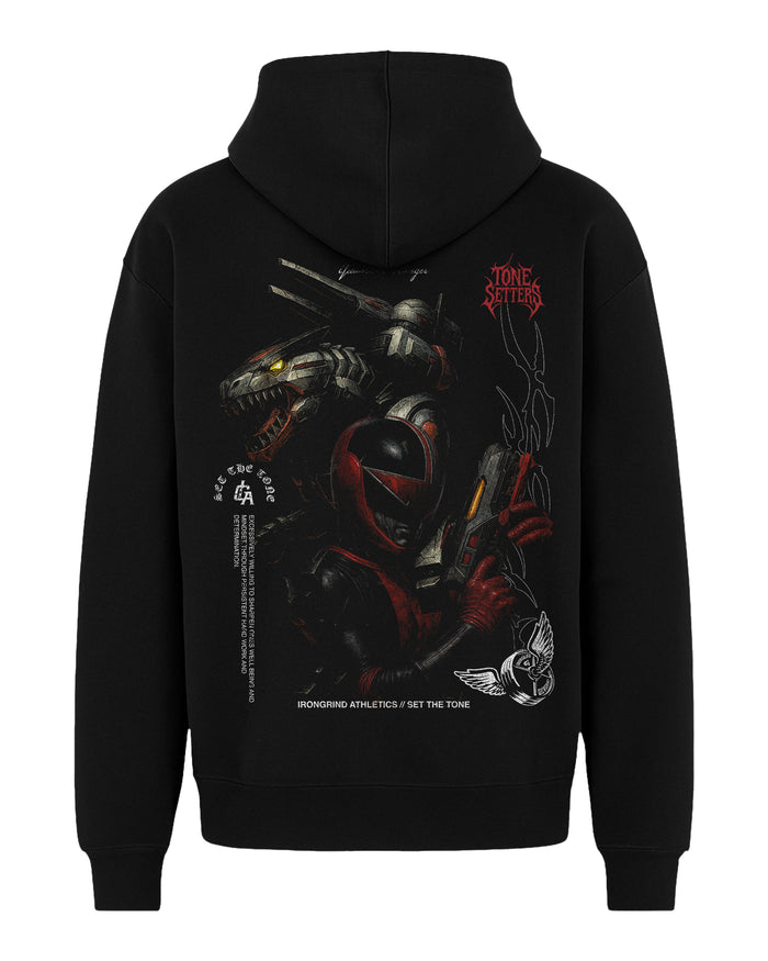 [Limited Edition] 'Pwr Rangers: Time Force Quantum Ranger' Box Hoodie