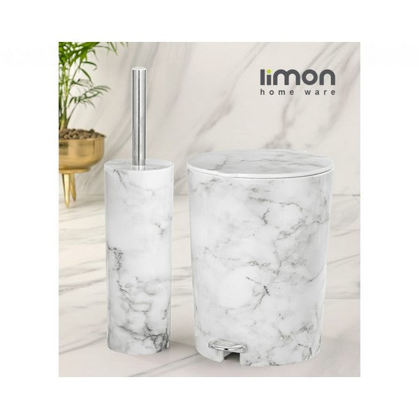 Limon Dustbin With Brush Product Code:1909