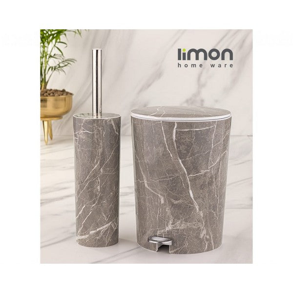 Limon Dustbin With Brush Product Code:1909