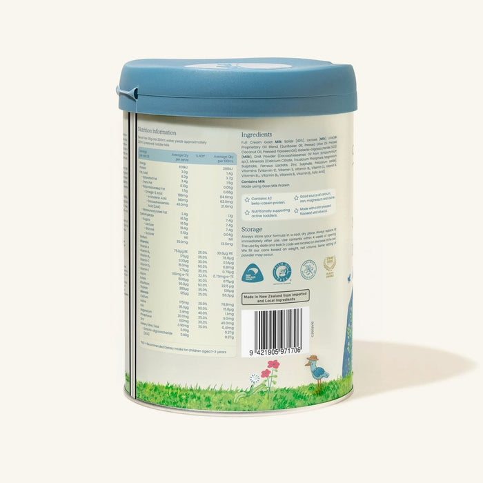 LittleOak Natural Goat Milk Toddler Milk with Olive Oil – Stage 3 (800g) - Formuland