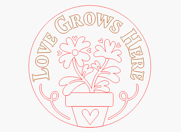 Love grows here