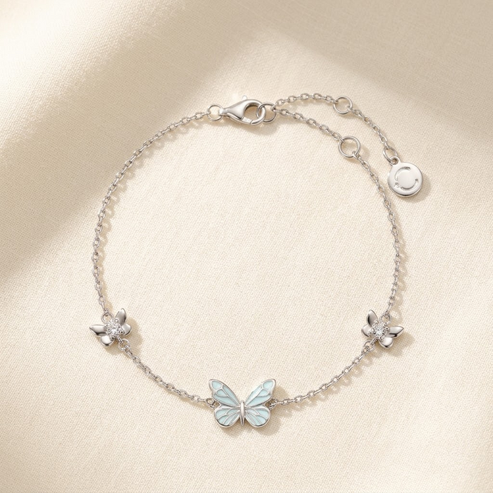 Luminova – Glow in the dark butterfly bracelet